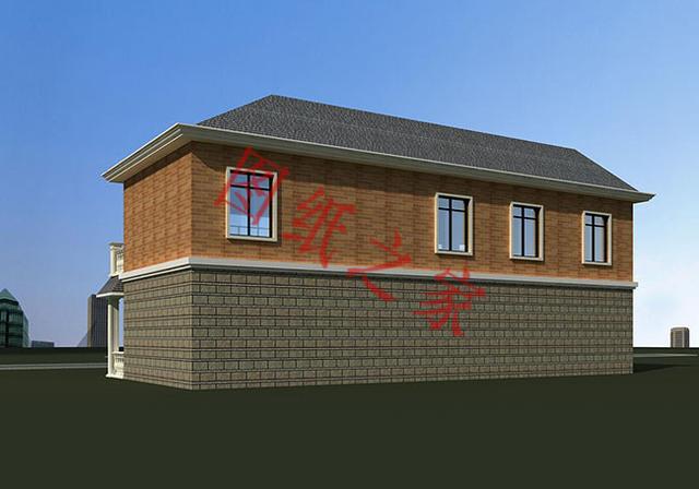 6款二層農村別墅設計圖，外觀明亮、簡單耐看，非常適合農村自建房！