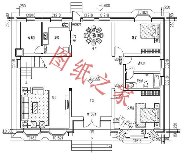 6款二層農村別墅設計圖，外觀明亮、簡單耐看，非常適合農村自建房！