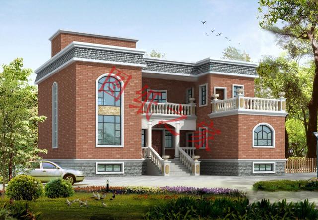 6款二層農村別墅設計圖，外觀明亮、簡單耐看，非常適合農村自建房！