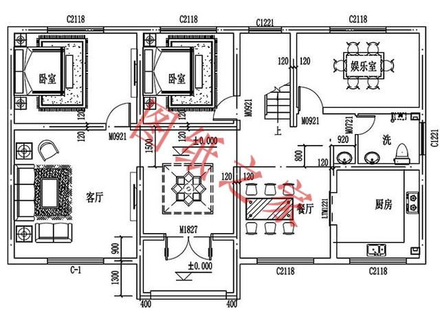 6款二層農村別墅設計圖，外觀明亮、簡單耐看，非常適合農村自建房！
