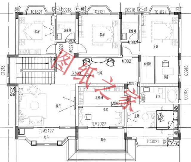 6款二層農村別墅設計圖，外觀明亮、簡單耐看，非常適合農村自建房！