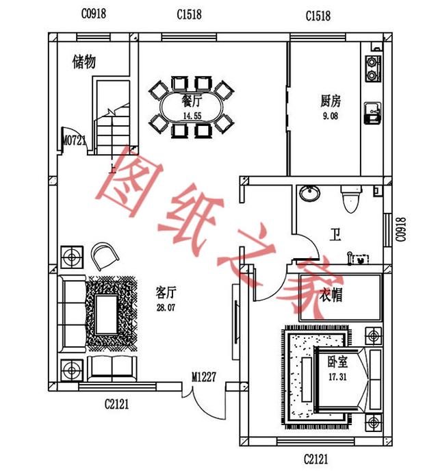 5款二層新農(nóng)村別墅設(shè)計(jì)圖，外觀簡約時(shí)尚，造價(jià)也不高
