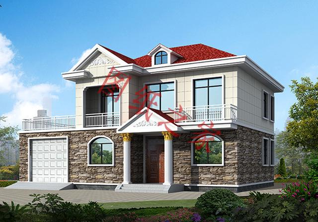 5款二層新農(nóng)村別墅設(shè)計(jì)圖，外觀簡約時(shí)尚，造價(jià)也不高