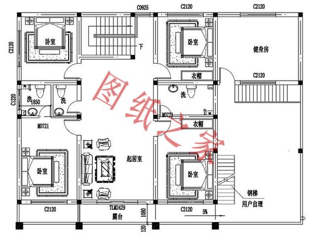 5款二層新農(nóng)村別墅設(shè)計(jì)圖，外觀簡約時(shí)尚，造價(jià)也不高