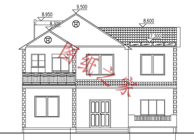 5款二層新農(nóng)村別墅設(shè)計(jì)圖，外觀簡約時(shí)尚，造價(jià)也不高