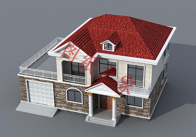 5款二層新農(nóng)村別墅設(shè)計(jì)圖，外觀簡約時(shí)尚，造價(jià)也不高