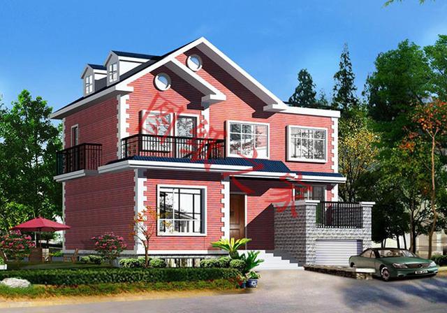 5款二層新農(nóng)村別墅設(shè)計(jì)圖，外觀簡約時(shí)尚，造價(jià)也不高