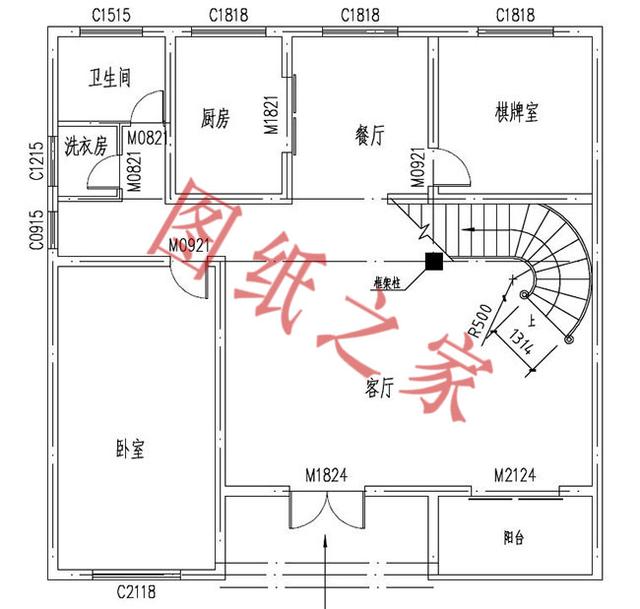 5款二層新農(nóng)村別墅設(shè)計(jì)圖，外觀簡約時(shí)尚，造價(jià)也不高