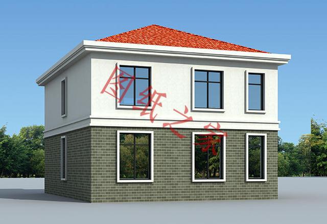 5款二層新農(nóng)村別墅設(shè)計(jì)圖，外觀簡約時(shí)尚，造價(jià)也不高