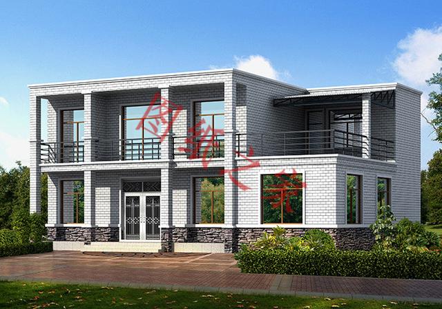 5款二層新農(nóng)村別墅設(shè)計(jì)圖，外觀簡約時(shí)尚，造價(jià)也不高