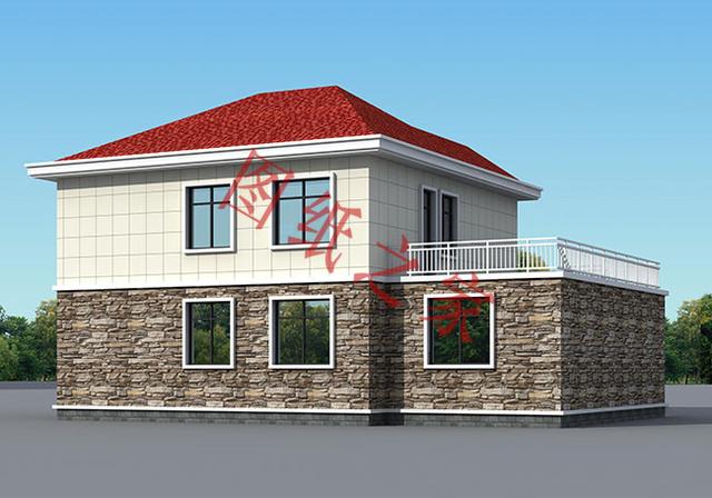 5款二層新農(nóng)村別墅設(shè)計(jì)圖，外觀簡約時(shí)尚，造價(jià)也不高