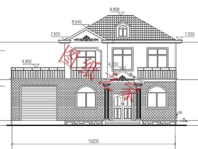 5款二層新農(nóng)村別墅設(shè)計(jì)圖，外觀簡約時(shí)尚，造價(jià)也不高
