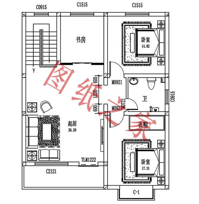 5款二層新農(nóng)村別墅設(shè)計(jì)圖，外觀簡約時(shí)尚，造價(jià)也不高