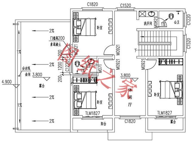 5款二層新農(nóng)村別墅設(shè)計(jì)圖，外觀簡約時(shí)尚，造價(jià)也不高