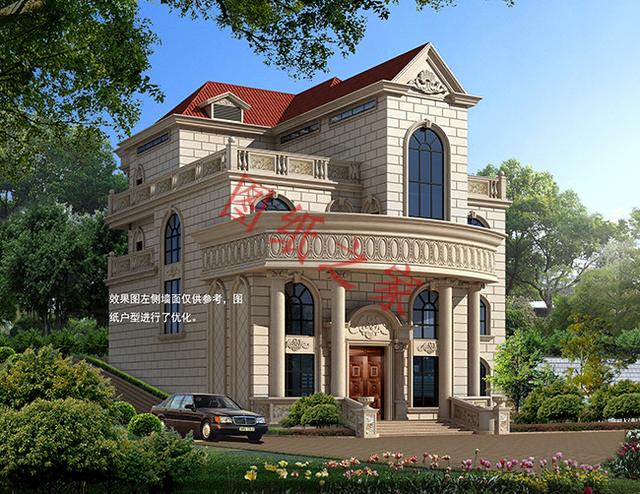 豪華大氣四層農(nóng)村自建房，一點(diǎn)也不必城里別墅差！