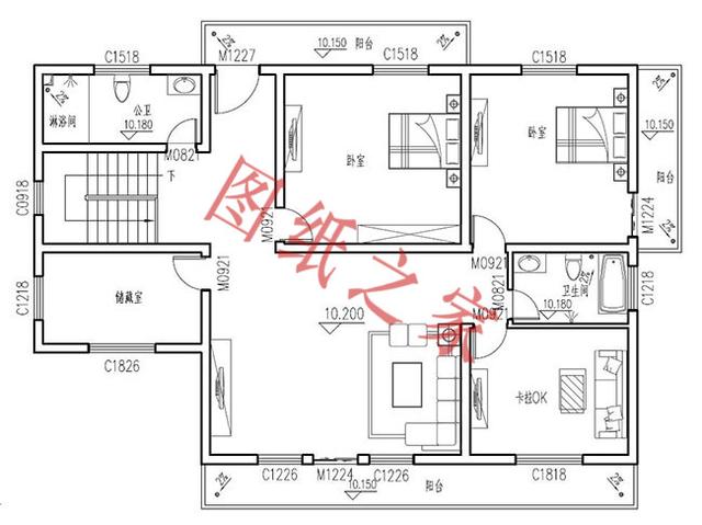 豪華大氣四層農(nóng)村自建房，一點(diǎn)也不必城里別墅差！