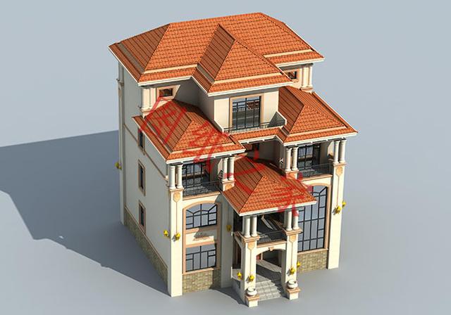 豪華大氣四層農(nóng)村自建房，一點(diǎn)也不必城里別墅差！