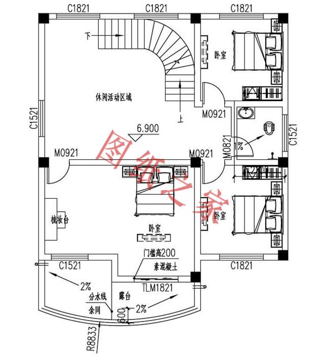 豪華大氣四層農(nóng)村自建房，一點(diǎn)也不必城里別墅差！