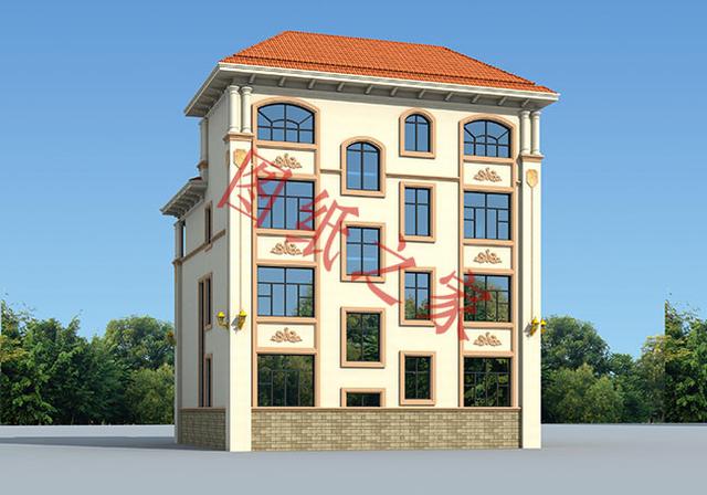 豪華大氣四層農(nóng)村自建房，一點(diǎn)也不必城里別墅差！