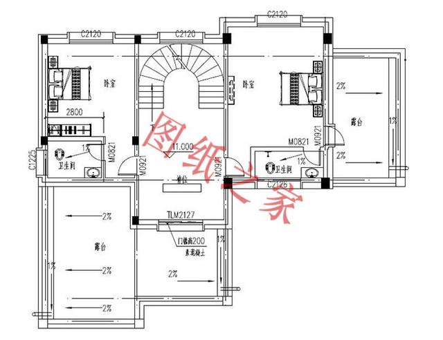 豪華大氣四層農(nóng)村自建房，一點(diǎn)也不必城里別墅差！