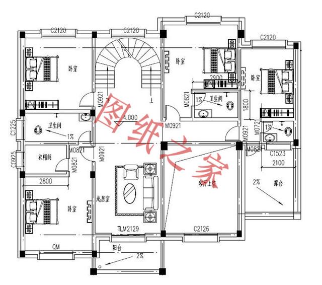 豪華大氣四層農(nóng)村自建房，一點(diǎn)也不必城里別墅差！