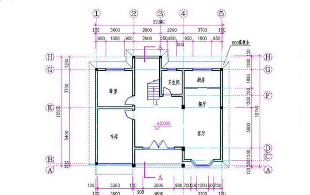 12×11米帶車庫三層別墅設(shè)計(jì)圖，簡單大氣，35萬以內(nèi)