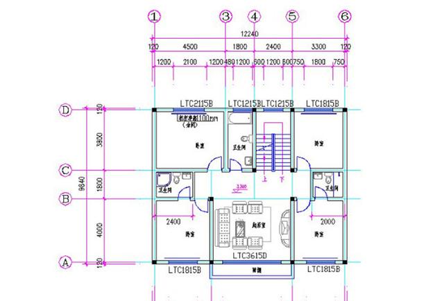 12×10米簡(jiǎn)歐三層別墅設(shè)計(jì)圖，簡(jiǎn)單易建，滿足農(nóng)村大家庭住房需求。