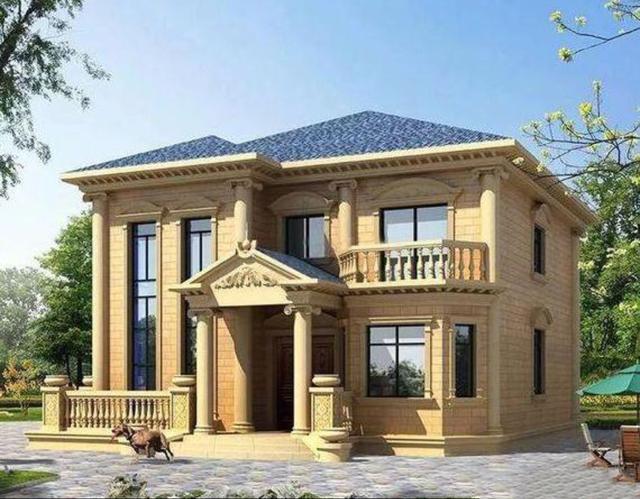 兩款占地120平二層農(nóng)村自建房，四室三廳，真的堪比百萬別墅。