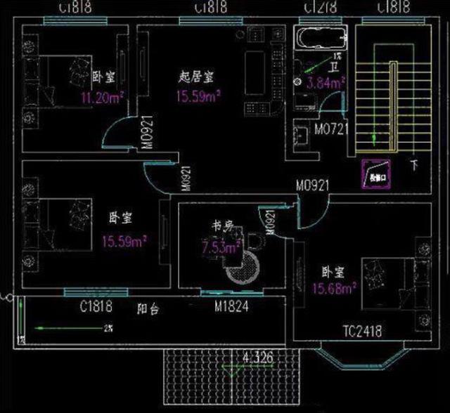 兩款占地120平二層農(nóng)村自建房，四室三廳，真的堪比百萬別墅。