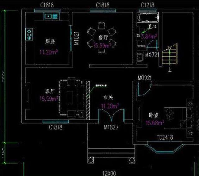 兩款占地120平二層農(nóng)村自建房，四室三廳，真的堪比百萬別墅。