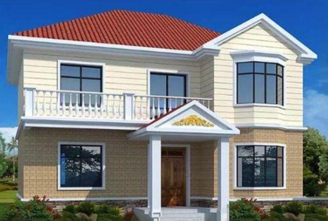 兩款占地120平二層農(nóng)村自建房，四室三廳，真的堪比百萬別墅。