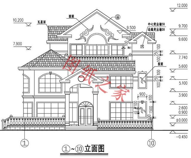 三層農(nóng)村別墅設(shè)計(jì)圖，簡單大氣，有沒有讓你心動(dòng)的一款？