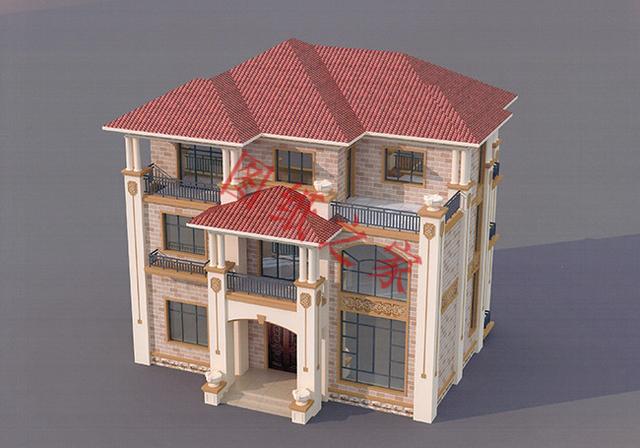 三層農(nóng)村別墅設(shè)計(jì)圖，簡單大氣，有沒有讓你心動(dòng)的一款？