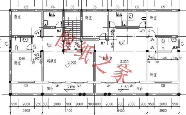 5款兄弟雙拼別墅設(shè)計(jì)圖，美觀大氣，而且造價(jià)還不高。
