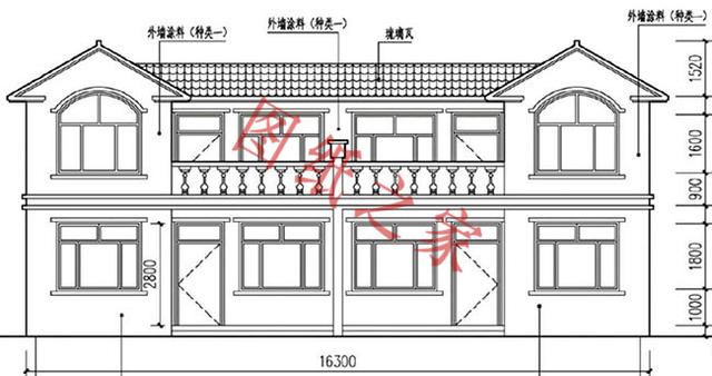 5款兄弟雙拼別墅設(shè)計(jì)圖，美觀大氣，而且造價(jià)還不高。