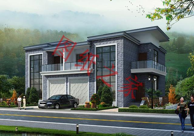 5款兄弟雙拼別墅設(shè)計(jì)圖，美觀大氣，而且造價(jià)還不高。