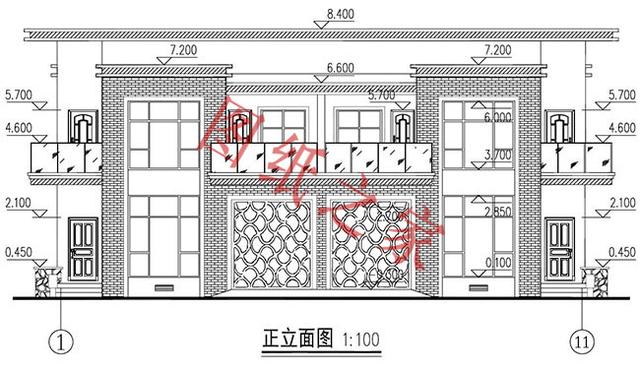 5款兄弟雙拼別墅設(shè)計(jì)圖，美觀大氣，而且造價(jià)還不高。