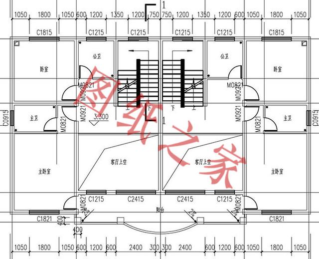 5款兄弟雙拼別墅設(shè)計(jì)圖，美觀大氣，而且造價(jià)還不高。