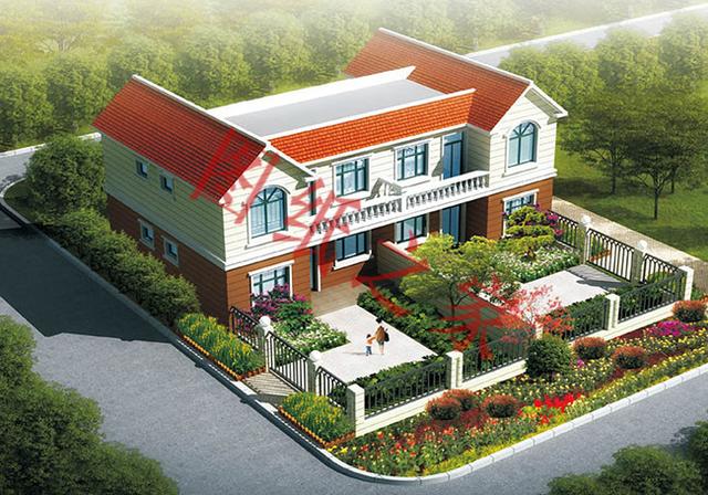 5款兄弟雙拼別墅設(shè)計(jì)圖，美觀大氣，而且造價(jià)還不高。