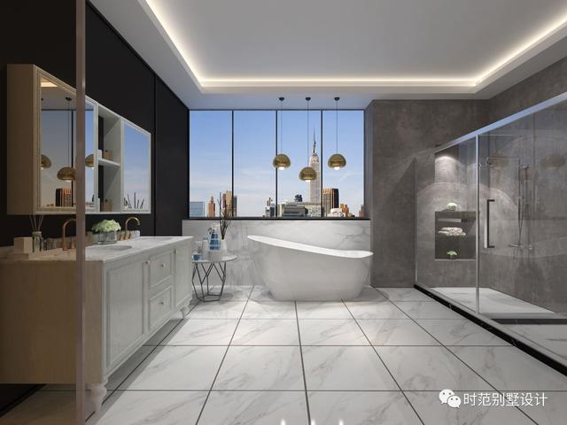 三層現(xiàn)代復(fù)式別墅設(shè)計(jì)圖，舒適愜意，帶娛樂(lè)室+茶室，適合四世同堂大家庭居住