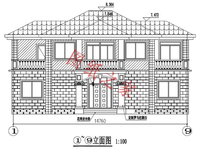 6款二層農(nóng)村別墅設計圖，精美大方，包你滿意！