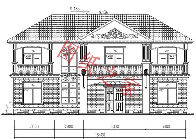 6款二層農(nóng)村別墅設計圖，精美大方，包你滿意！