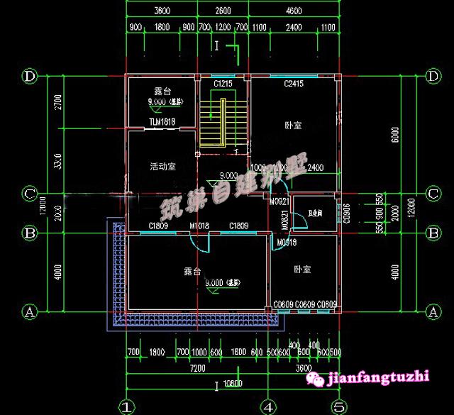 占地100平米的四層別墅設(shè)計(jì)圖，帶地下室，舒服，大氣、寬敞