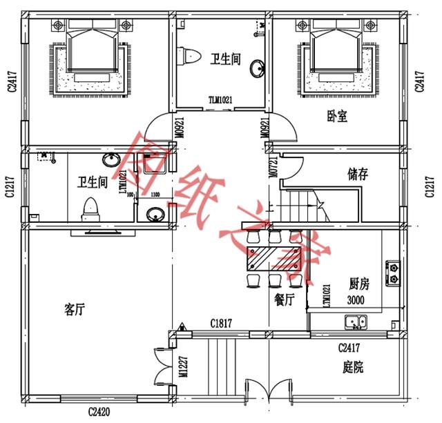三層小別墅設(shè)計(jì)圖，外觀大氣、布局無可挑剔，經(jīng)濟(jì)實(shí)惠又實(shí)用，你心動(dòng)了嗎？