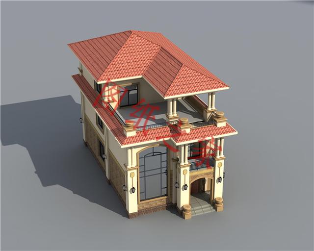 5款三層農(nóng)村別墅設(shè)計圖，溫馨舒適，戶型方正，簡單實用