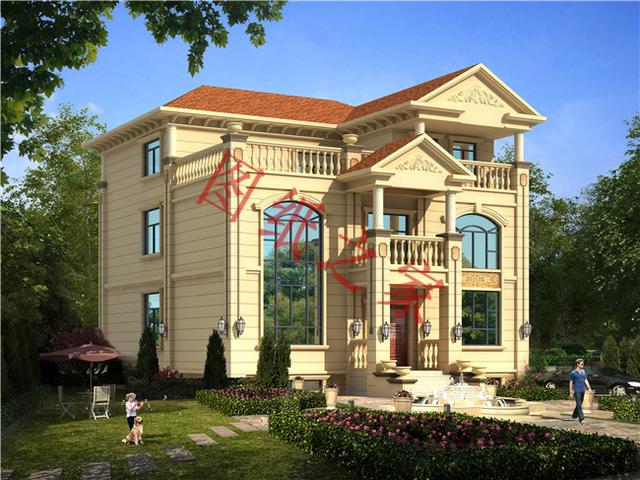 5款三層農(nóng)村別墅設(shè)計圖，溫馨舒適，戶型方正，簡單實用