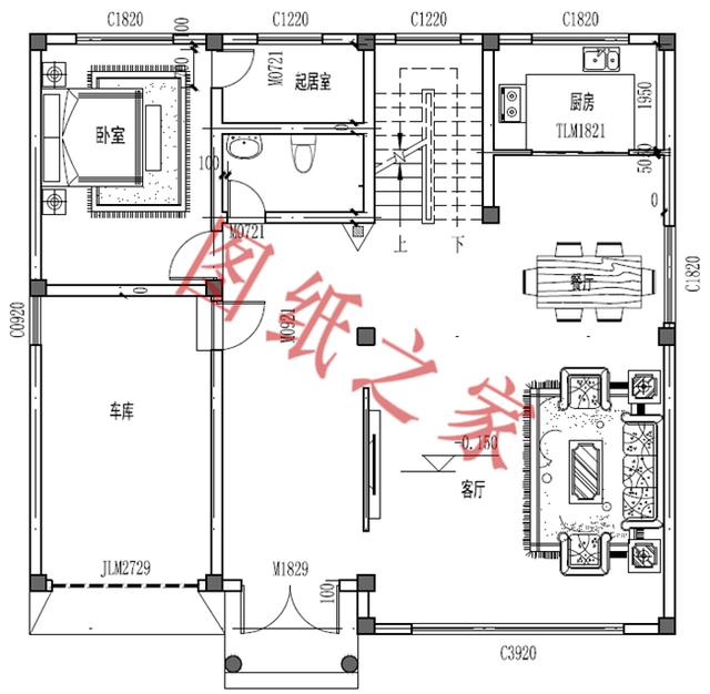 5款三層農(nóng)村別墅設(shè)計圖，溫馨舒適，戶型方正，簡單實用