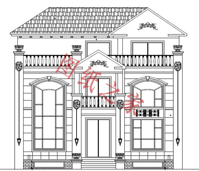 5款三層農(nóng)村別墅設(shè)計圖，溫馨舒適，戶型方正，簡單實用