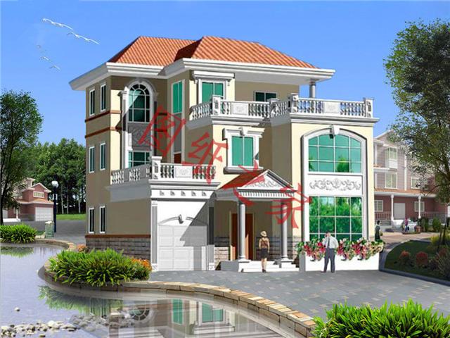 5款三層農(nóng)村別墅設(shè)計圖，溫馨舒適，戶型方正，簡單實用