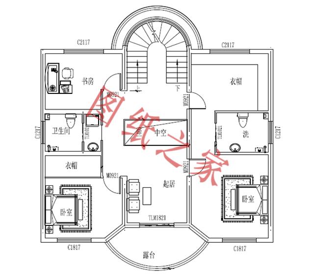 5款三層農(nóng)村別墅設(shè)計圖，溫馨舒適，戶型方正，簡單實用